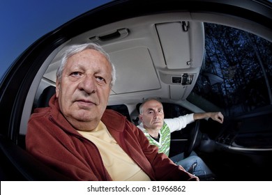 Men Lost While Driving Asking For Directions