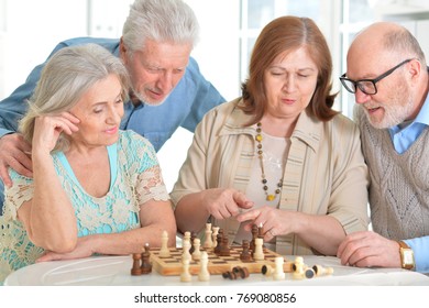 men playing chess