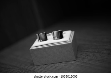 Men Silver Cufflinks