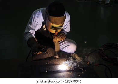 Men who have arc welding