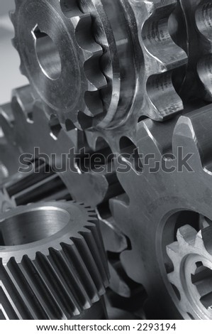 Similar – Cogs, Gears and Wheels Inside Truck Diesel Engine