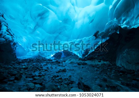 Mendenhall Glacier ice caves