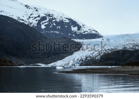 Mendenhall Glacier near Juneau, Alaska