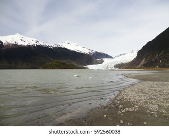 Mendenhall Glacier, Mendenhall Valley, Juneau, Alaska, United States