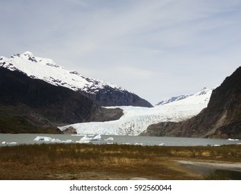 Mendenhall Glacier, Mendenhall Valley, Juneau, Alaska, United States