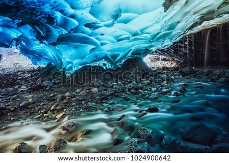 Mendenhall Ice Cave - This particular ice cave is the last of its kind on the Mendenhall Glacier and will likely be gone in a year or so due to the rapid rate of the glacier melting.