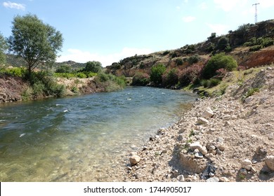 Menderes River Branch Near Tripolis Ancient City