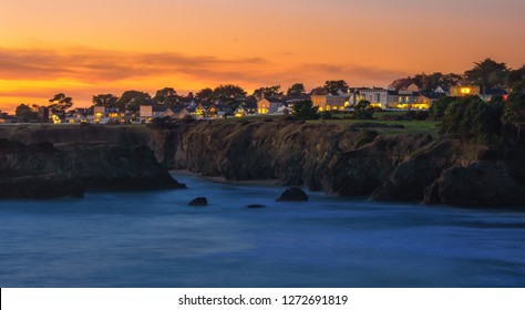 Mendocino During Sunset