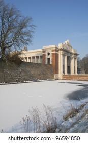 Menin Gate In Winter