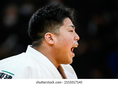 Men's +100 Kg, Kokoro Kageura Of Japan Competes During The Paris Grand Slam 2022, IJF World Judo Tour On February 6, 2022 At Accor Arena In Paris, France.