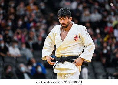 Men's -73 Kg, Lasha Shavdatuashvili Of Georgia Competes During The Paris Grand Slam 2022, IJF World Judo Tour On February 5, 2022 In Paris, France.