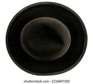 Mens Amish Hat Isolated On White