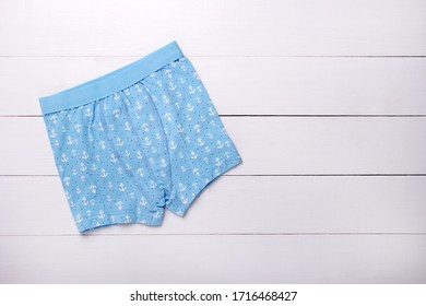 Men's Boxer Briefs Isolated On A White Background