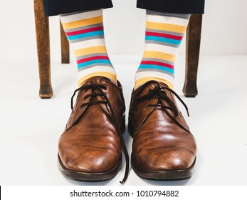 bright dress socks