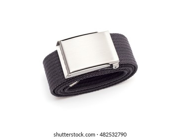 Mens Grey Belt Isolated On White Stock Photo 482532790 | Shutterstock