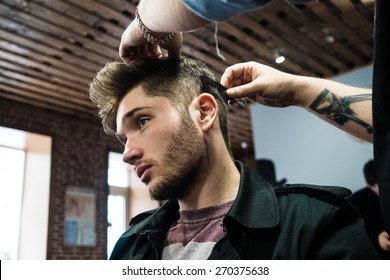 Mens Haircut Images Stock Photos Vectors Shutterstock