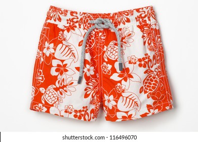 Men's Print Swim Trunks