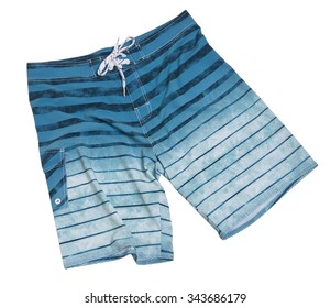 Men's Print Swim Trunks