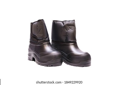 Men's Quilted Short Boots Velcro