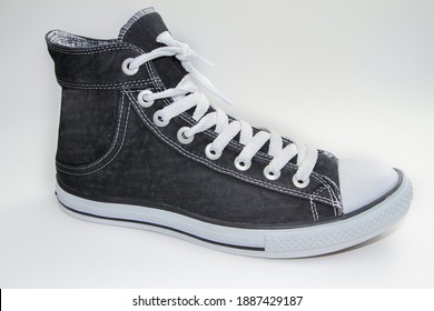 Mens Sports Shoes White Background Side Stock Photo 1887429187 ...