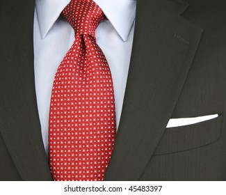 873 Blue men's suit with a red tie Images, Stock Photos & Vectors ...