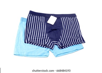 Mens Underwear On White Background Closeup Stock Photo 668484193 ...