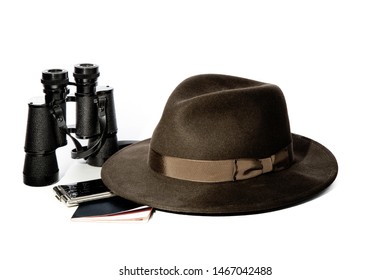 high crowned wide brim sable fedora