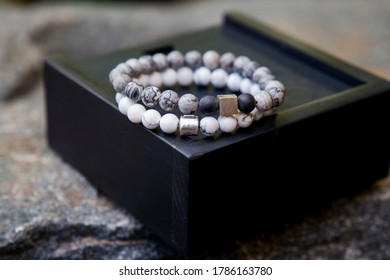 
Mens womens natural stone bracelets
