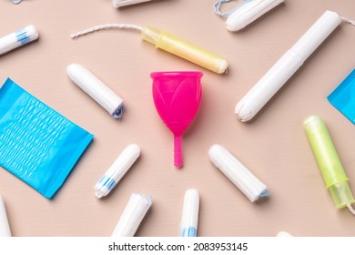 Menstrual Hygiene Products Including Cup, Pads And Tampon