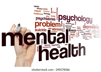 Mental Health Word Cloud Concept Stock Photo 290578586 | Shutterstock