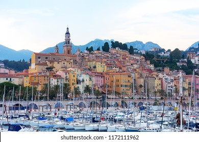 Menton South France French Riviera Beautiful Stock Photo 1172111962 ...