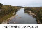 Meramec river in wildwood, Missouri. Al Foster trail area