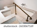 MERANO, ITALY - MAY 12 2025: The supposed bath of Empress Elisabeth of Austria, nicknamed Sisi or Sissi, in Trauttmansdorff Castle in Meran