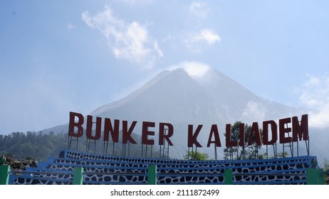 Merapi Mountain View In The Morning