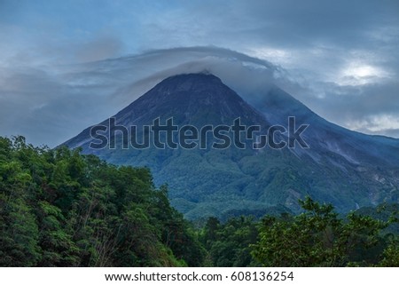 Similar – Image, Stock Photo Arenal Volcano Rises from Jungle