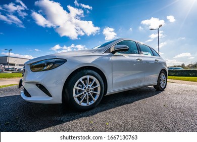 Mercedes Benz B Class, 2020 Model On Display At Head Office In England: March,2020