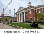 Mercer county judicial center in Harrodsburg, Kentucky