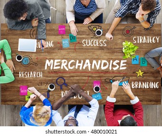 Merchandise Business Goal Investment Plan Concept - Shutterstock ID 480010021