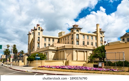 Mercosur Palace That Houses Mercosur Parliament In Montevideo, Uruguay