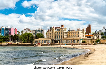 Mercosur Palace That Houses Mercosur Parliament In Montevideo, Uruguay