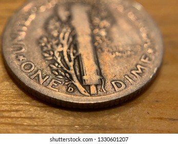 Mercury Dime Back