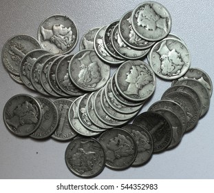 Mercury Dime Collection