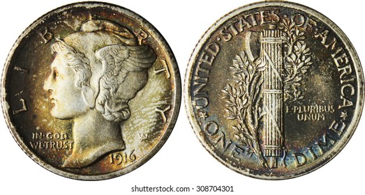 Mercury Head Silver Dime