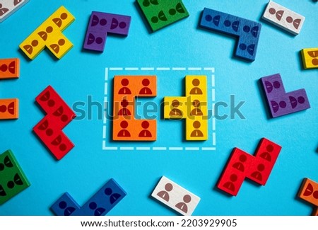Merging into a single team. Create the core of the future company. Start a business. Human resources. Labor market. Collaboration in projects. Connection of departments. Cooperation and teamwork