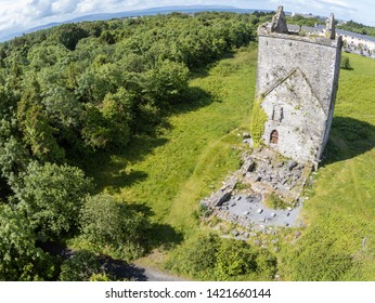 Merlin Castle Ruins In Merlin Park, Galway, Ireland