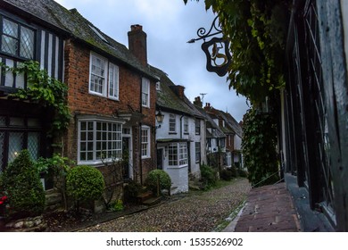 Mermaid Street In Rye, East Sussex County