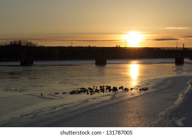 Merrimack River Sunset