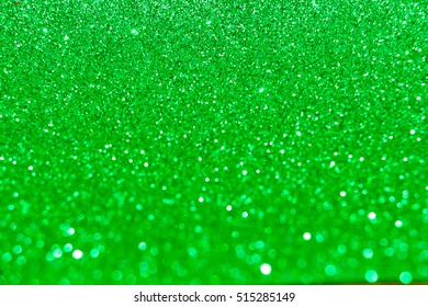 Festive Glitter Bright Glowing Green Background Stock Photo 1929015725 ...