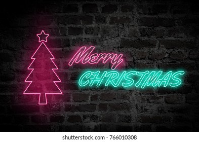 Merry Christmas Neon Light