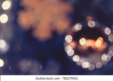 Merry Christmas Tree Lights Close Up Bokeh - Shutterstock ID 780279031